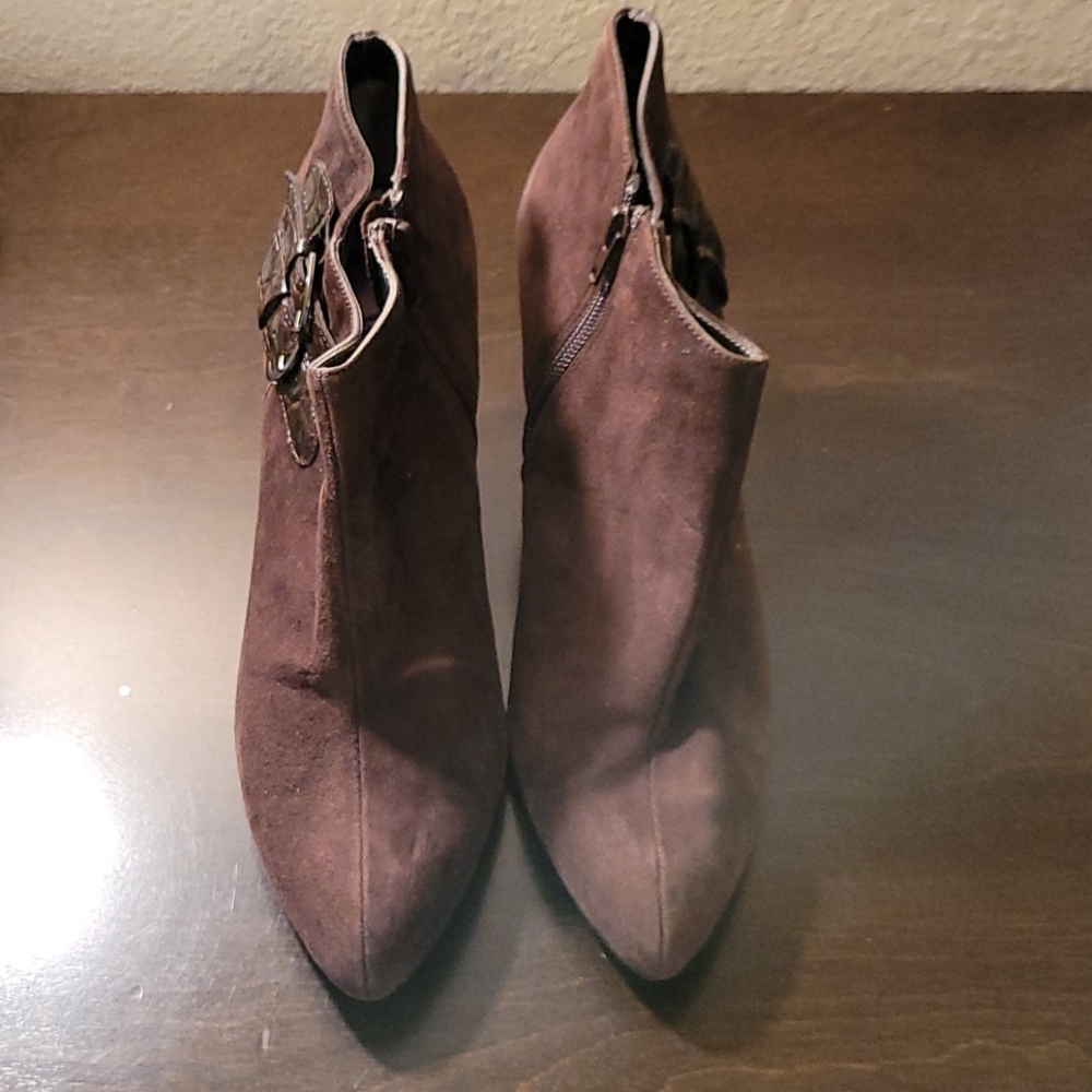 Worthington Suede Booties